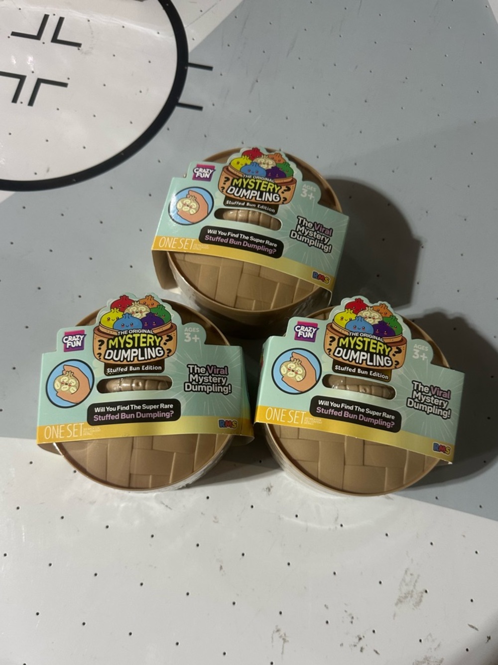 RMS Mystery Dumpling Stuffed Bun Edition - Bundle of 3